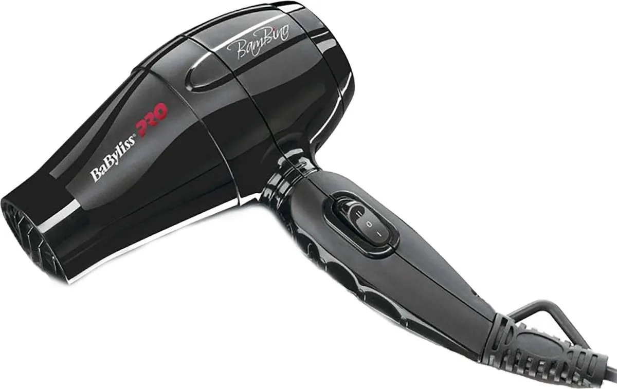 Babyliss BamBino 1200W Reis Föhn - Zwart - afbeelding 6 van 6