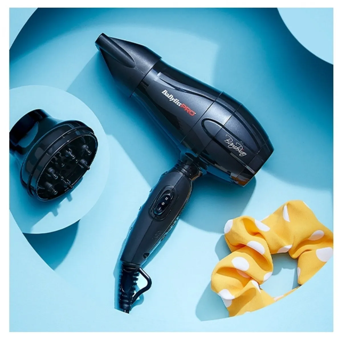 Babyliss BamBino 1200W Reis Föhn - Zwart
