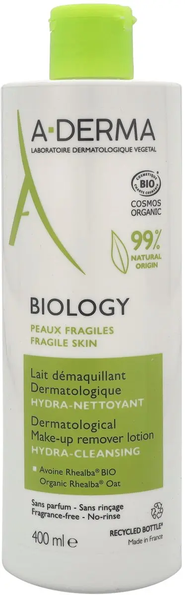 A-Derma Biology Make-Up Verwijdercrème 400ml