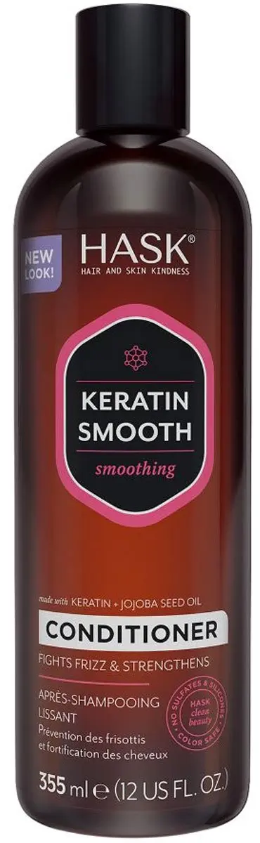 Hask Keratin Smoothing Conditioner 355ml