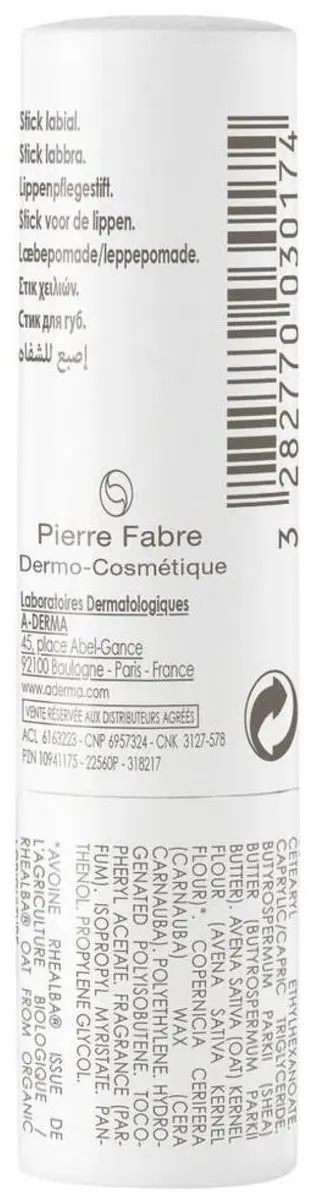 A-Derma Lip Stick Set - 2x4ml