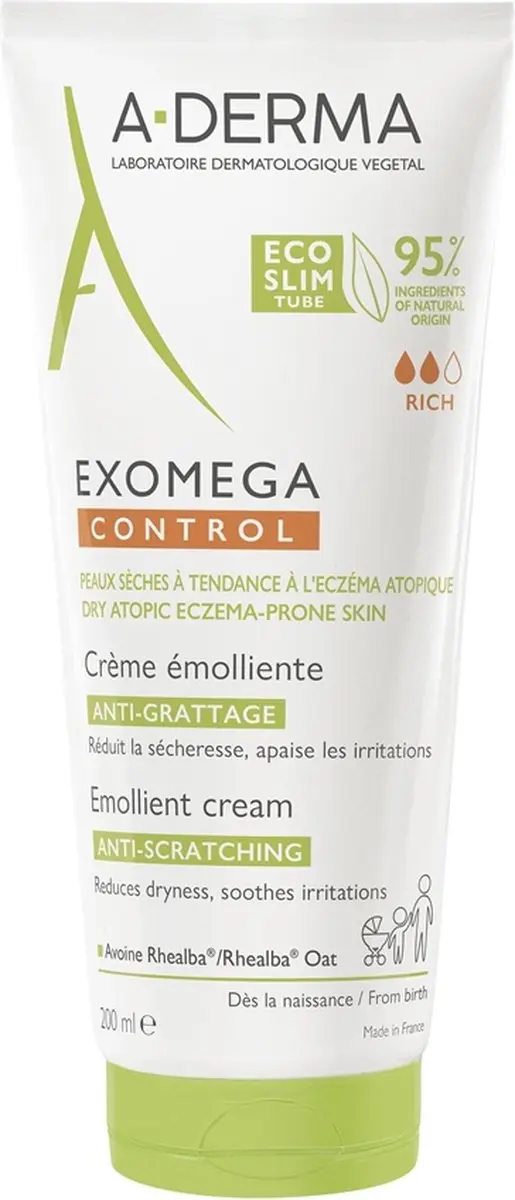 A-Derma Exomega Control Reparerende Crème 400ml