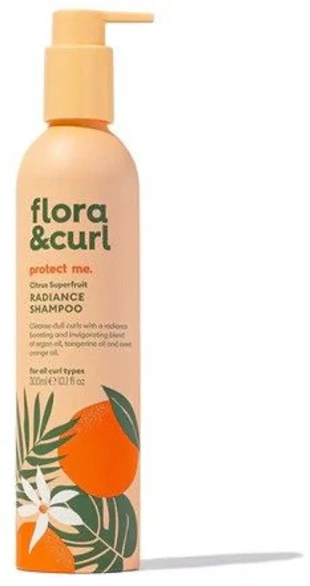 Flora & Curl Citrus Superfruit Radiance Shampoo 300ml
