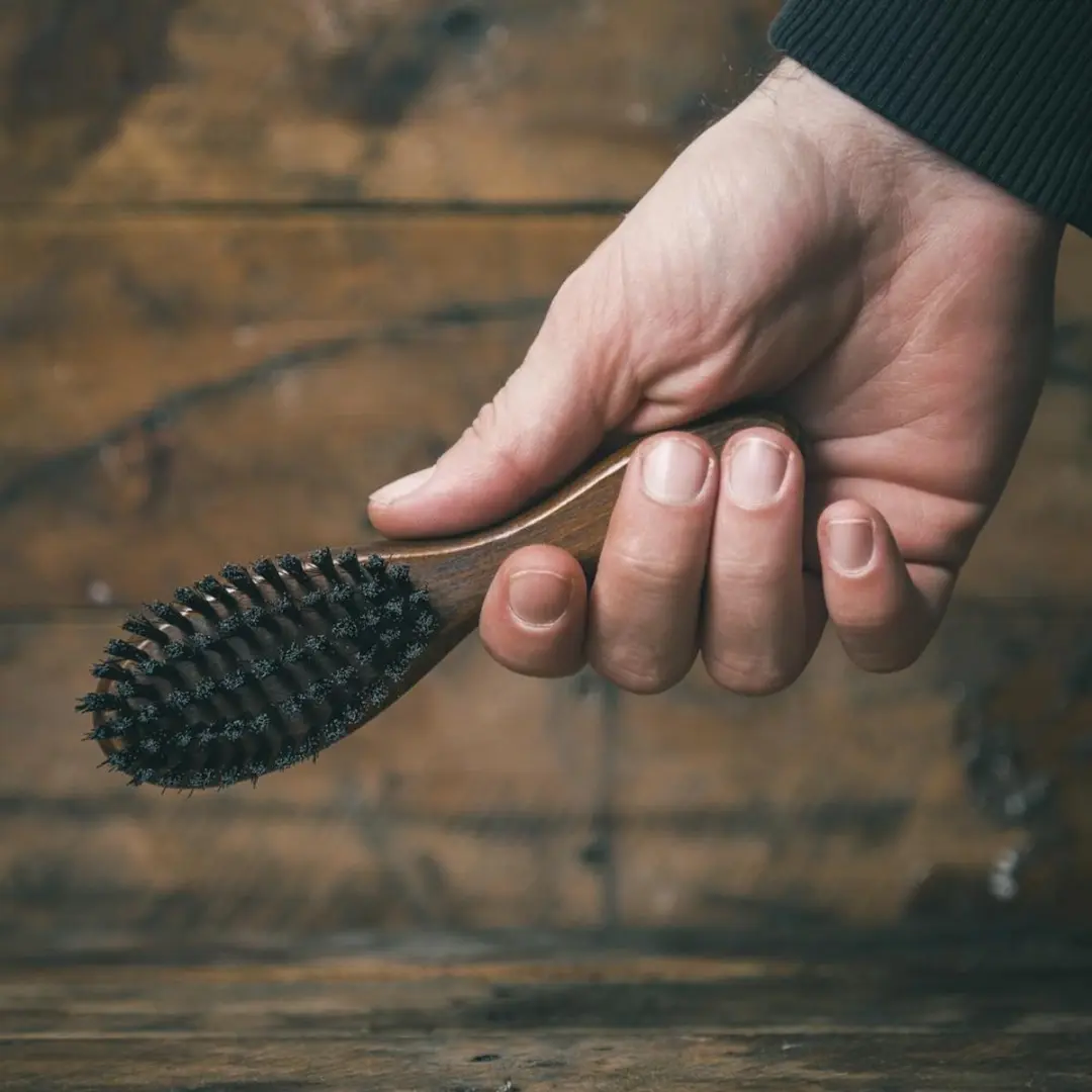 The Bluebeards Revenge Vegan Fade Brush - Bruin/Zwart