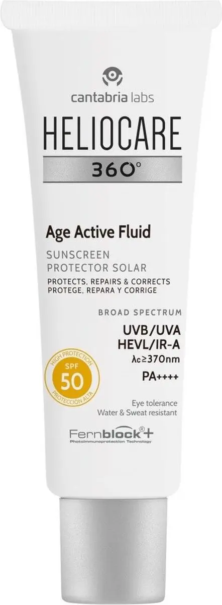 Heliocare 360° Age Active Zonnebrandcrème SPF 50 - 50ml - Gezicht