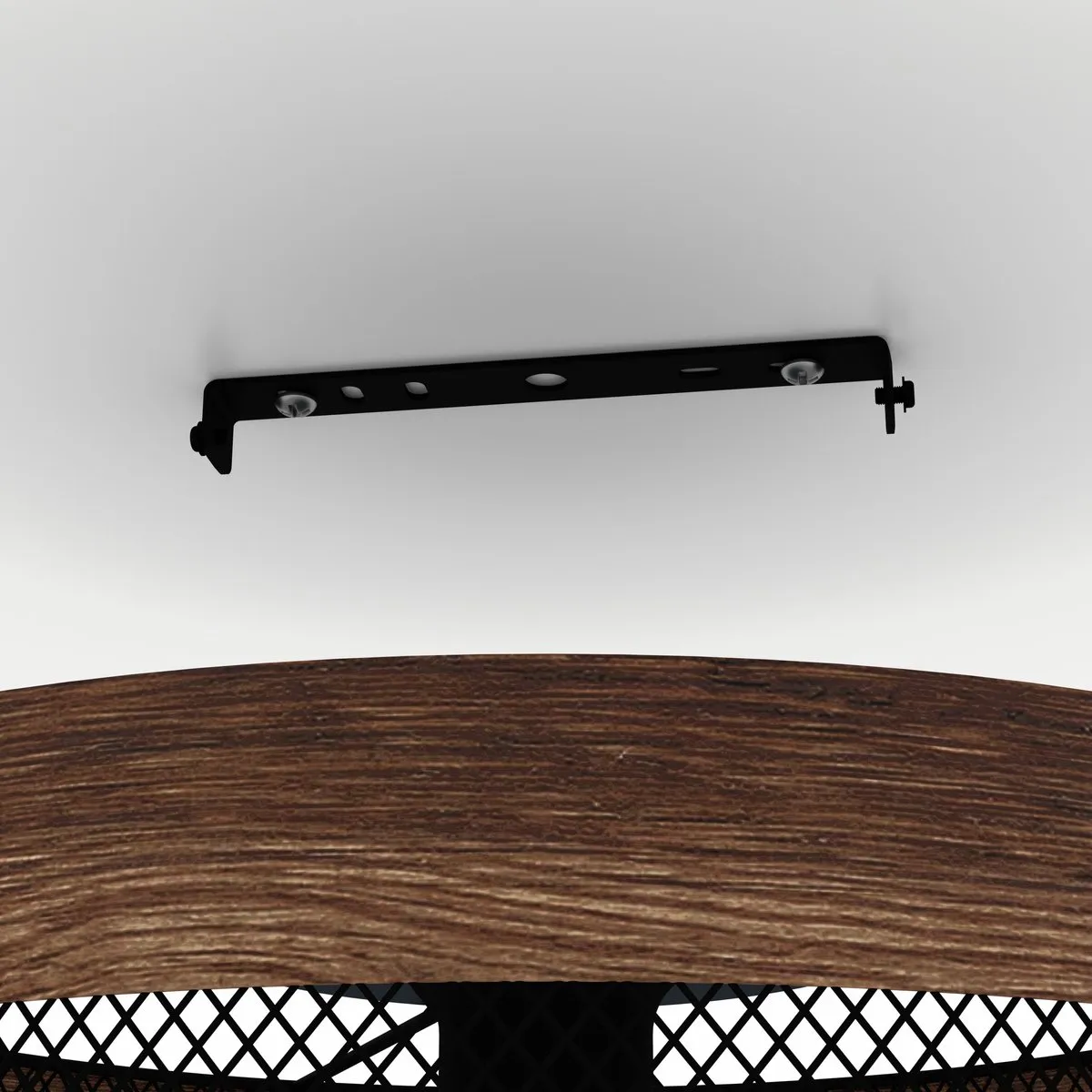 Eglo Kilnsdale Plafondlamp E27 - Ø38cm - Zwart/Bruin