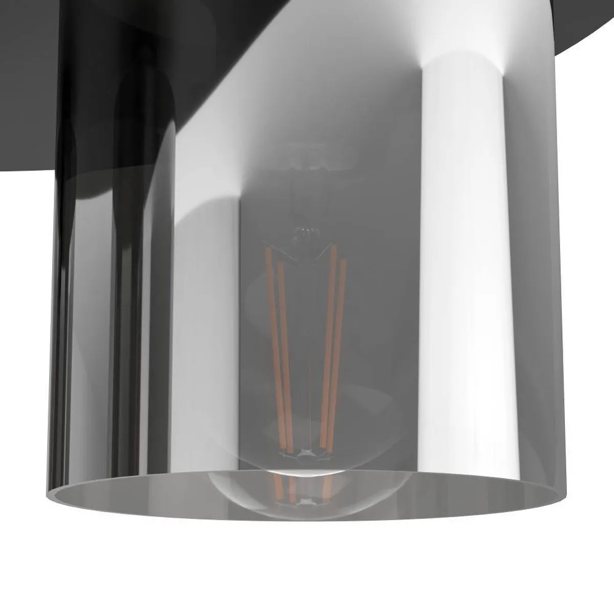 Eglo Gorosiba Plafondlamp 3x40W - Zwart - Ø38cm