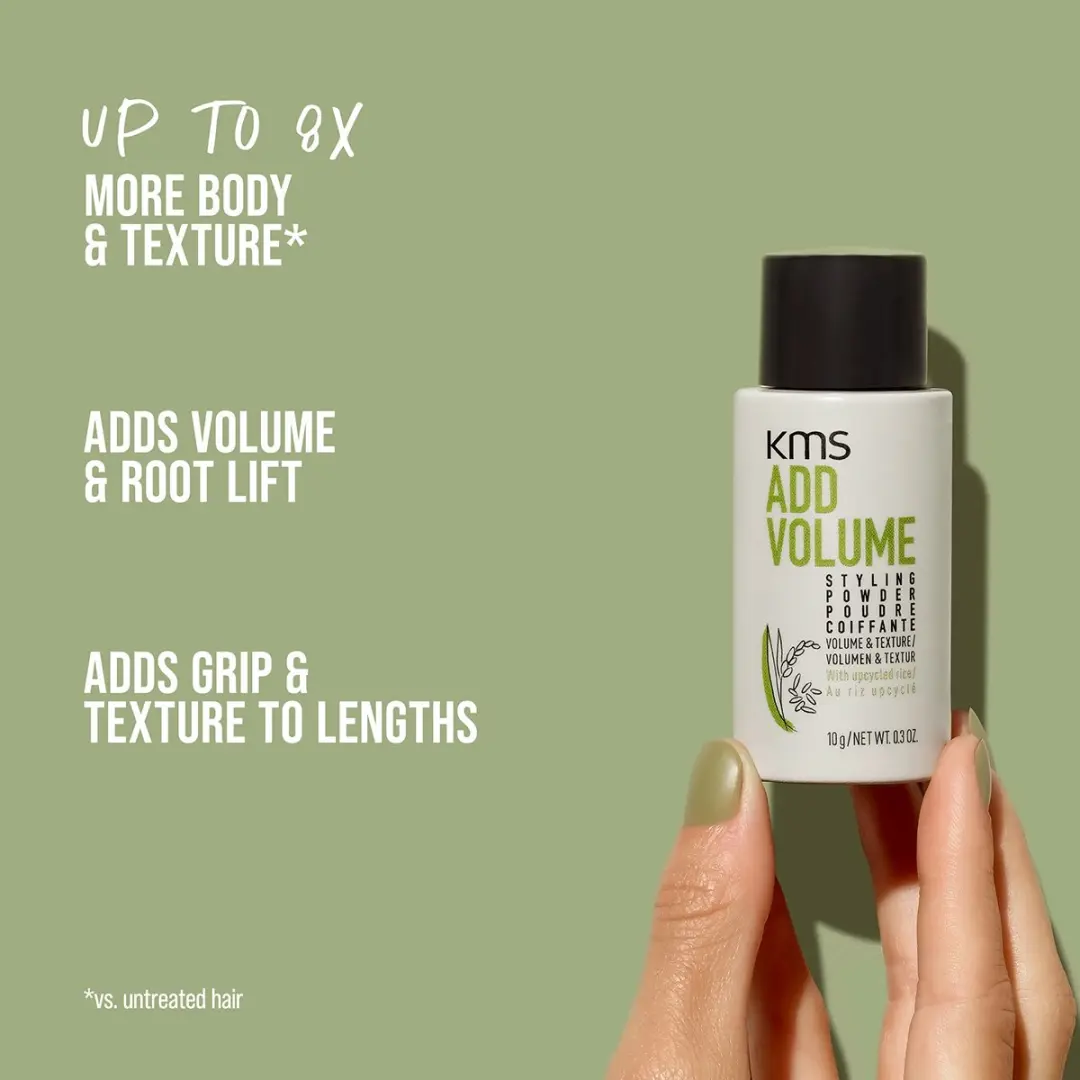 KMS Hair Add Volume Styling Powder 10g - Groen/Grijs