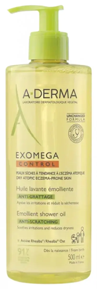 A-Derma Olie Exomega Control Lavante 500ml