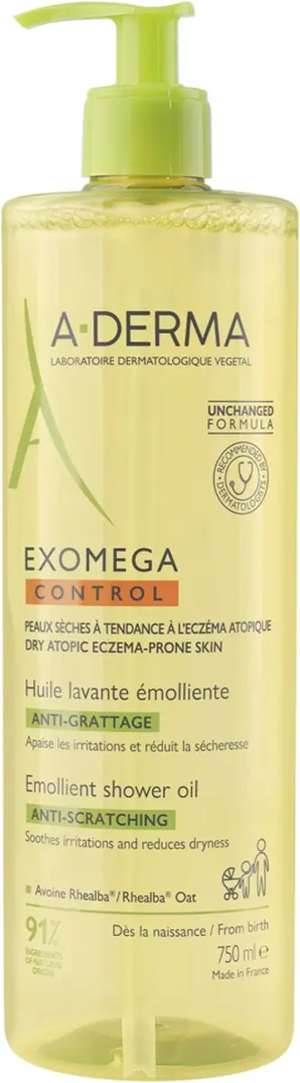 A-Derma Olie Exomega Control Lavante 500ml