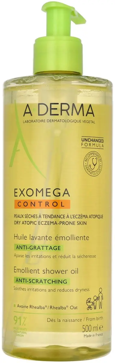 A-Derma Olie Exomega Control Lavante 500ml