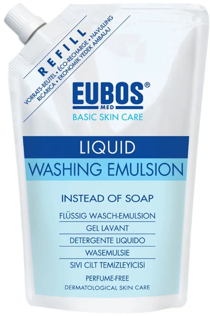 Eubos Vloeibare Zeep Refill 400ml - Blauw - afbeelding 5 van 6