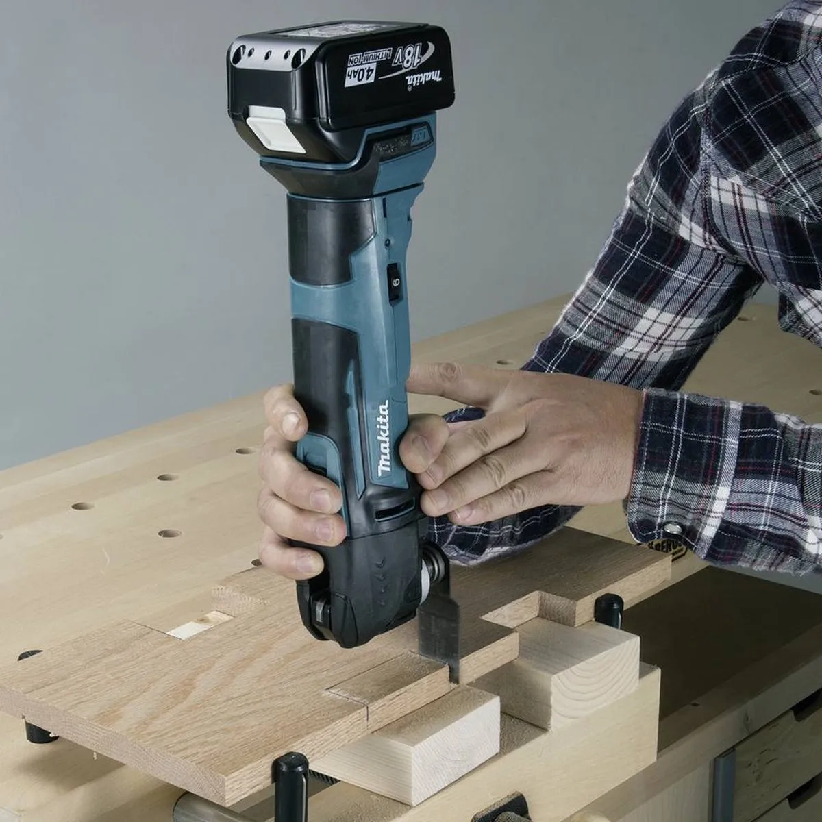 Makita DTM51ZJX2 Multitool - Accessoires set - afbeelding 6 van 6