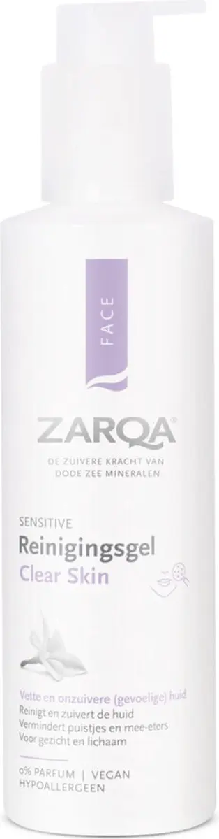 Zarqa Clear Skin Reinigingsgel 200ml