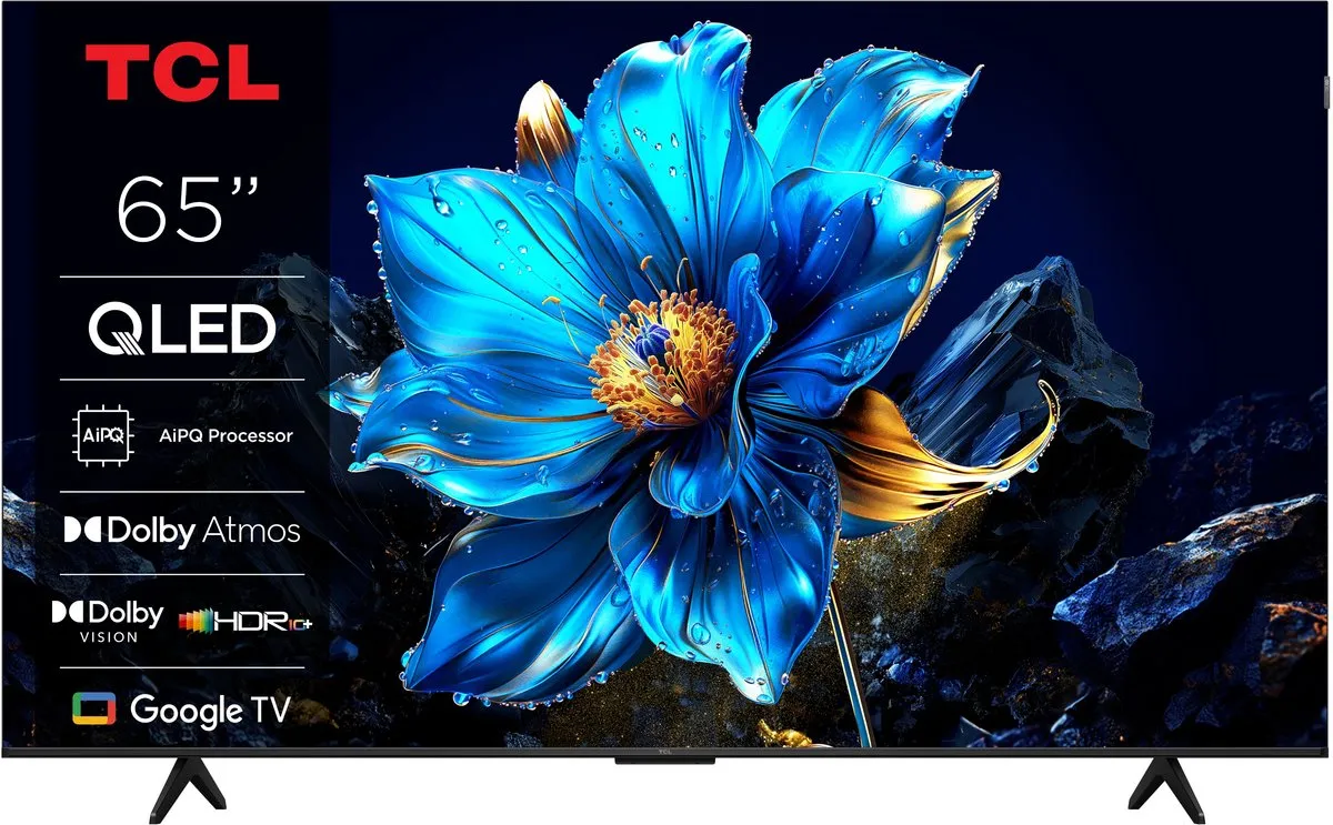 TCL 65P71K 65 inch 4K QLED TV - Zwart