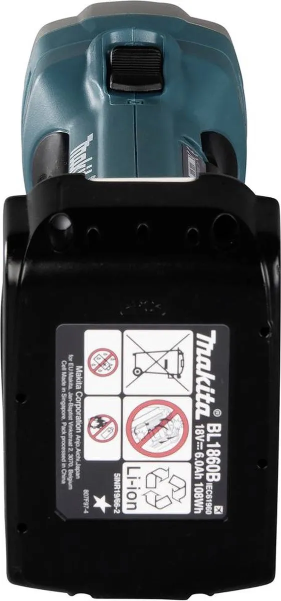 Makita DJS161RTJ Accu Plaatschaar 18V - 5.0Ah - 2x Accu