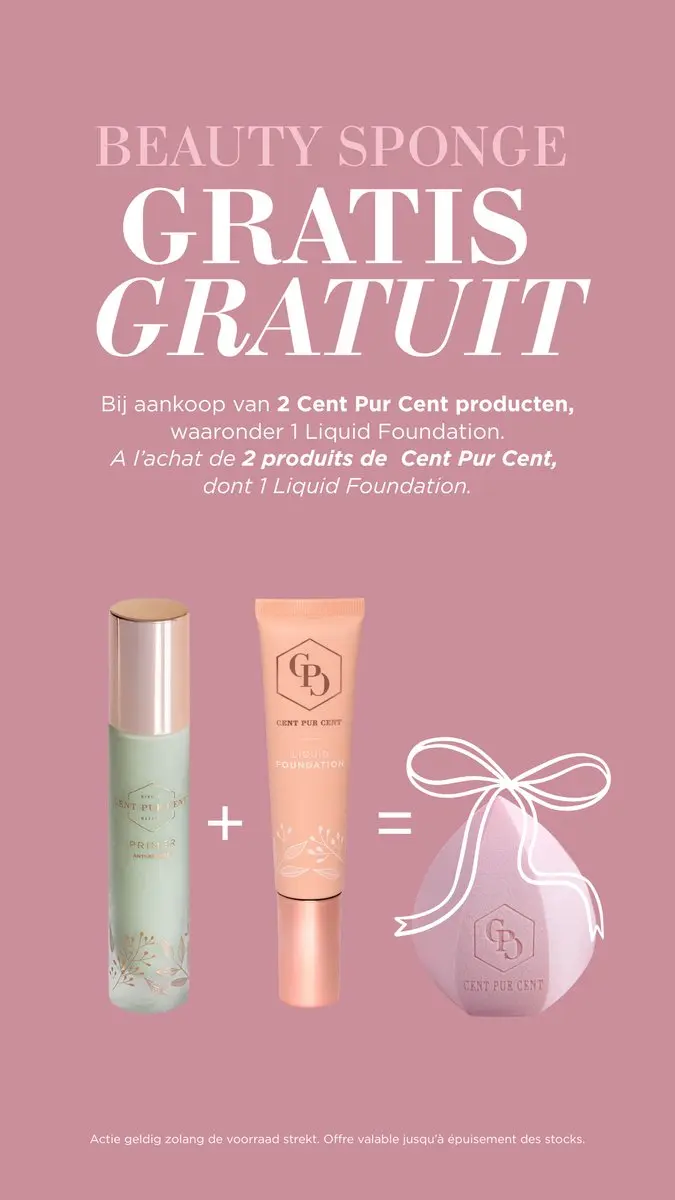 Cent Pur Cent Liquid Mineral Foundation 0.0 - 30ml - Beige