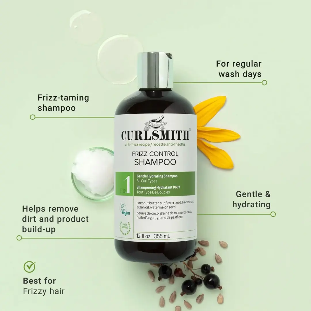 Curlsmith Frizz Control Cleanser Shampoo 355ml