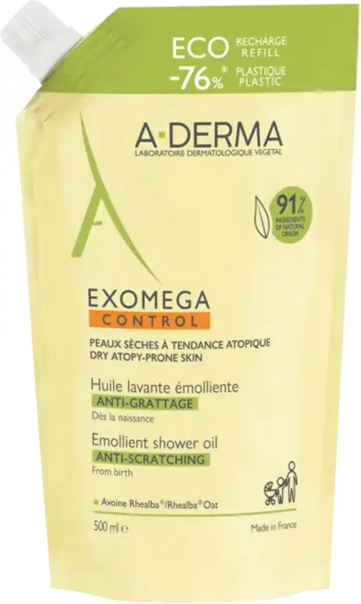 A-derma Douchegel Navulling 500ml