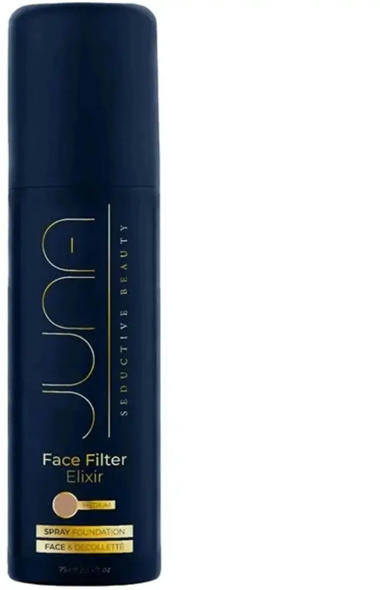 Juna Face Filter Spray Foundation Medium 75ml - Zwart