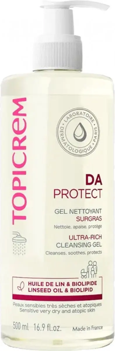 Topicrem Douchegel Da Droge Huid 500ml
