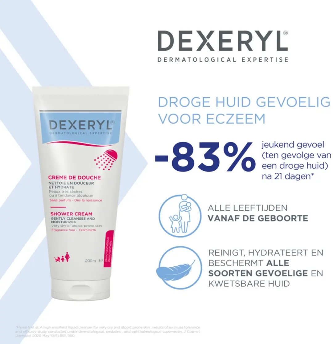 Dexeryl Douchecrème 200ml