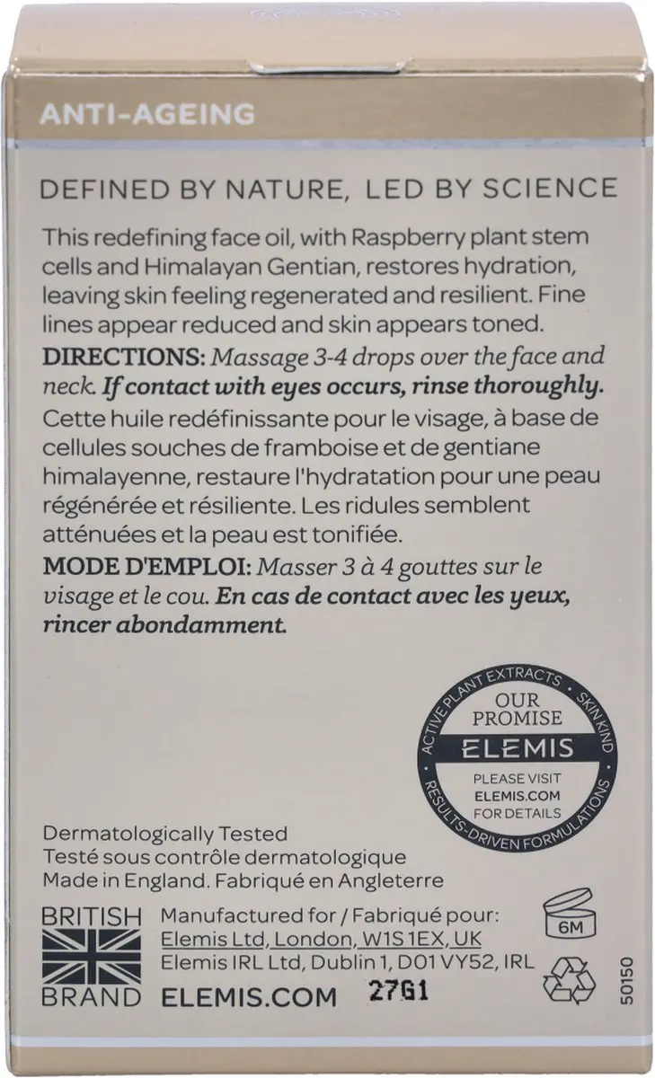Elemis Pro-Definition Gezichtsolie 15ml