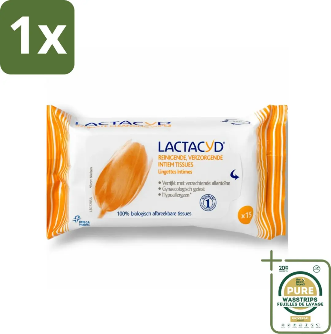 Lactacyd Tissues Verzorgend 15 Stuks