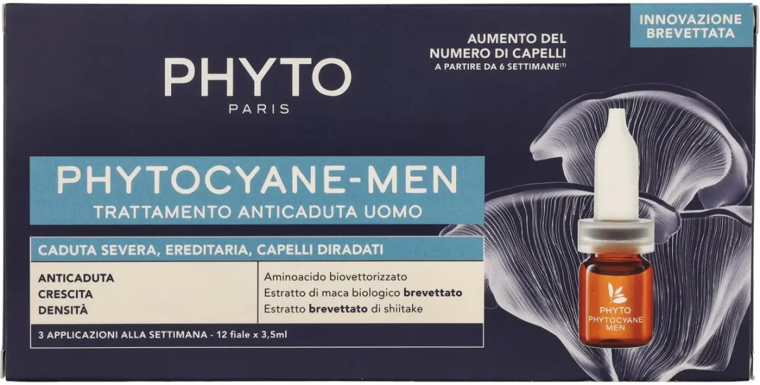 Phyto Phytocyane Men Treatment Set - 12x3,5ml Ampullen