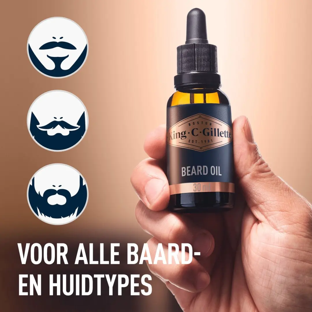 King C. Gillette Baardolie 30ml