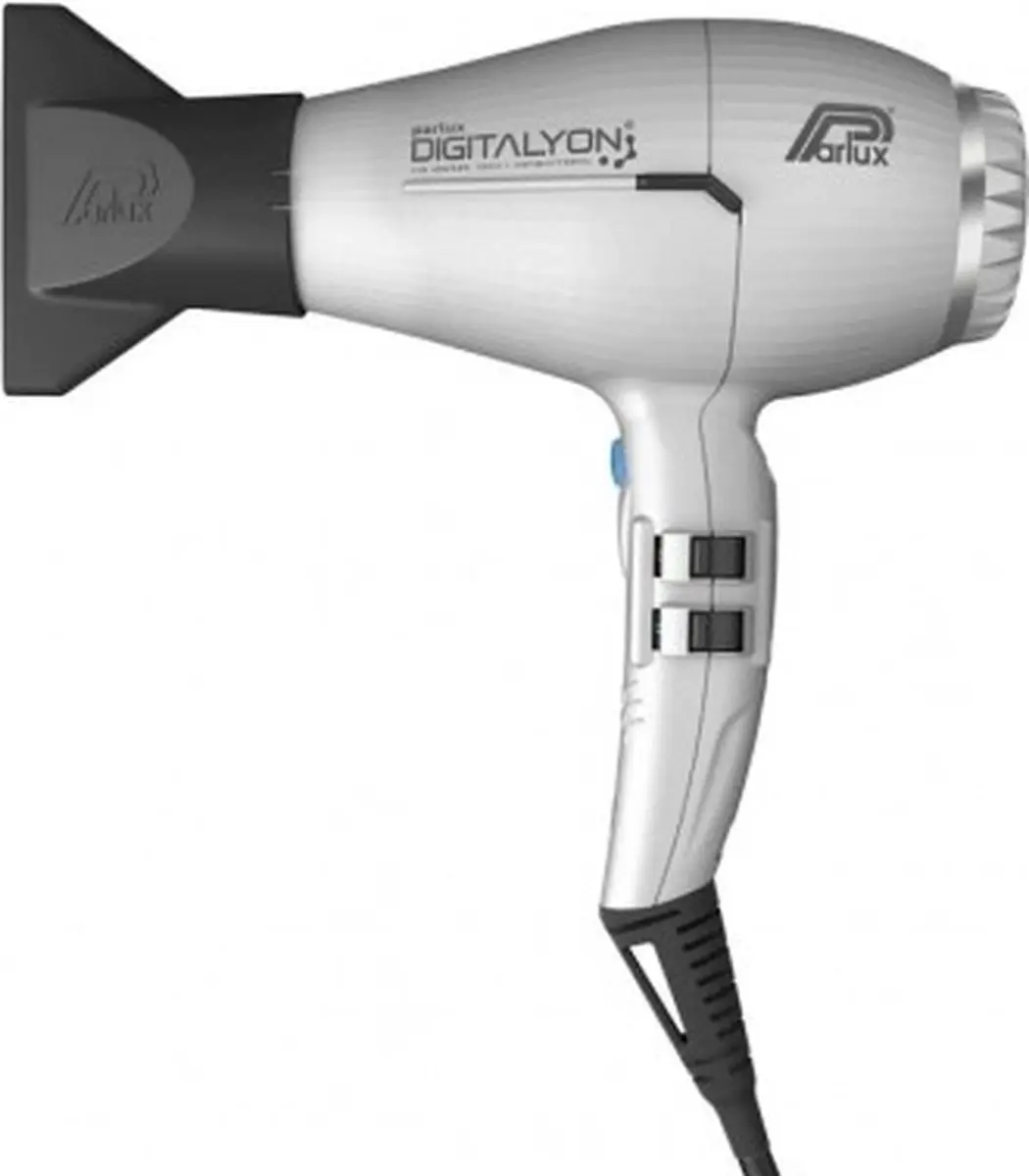 Parlux Digitalyon Ionische Föhn - 2 Stuks Zilver