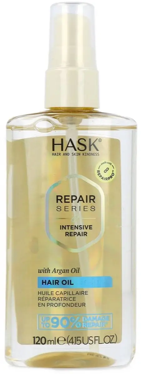 Hask Intensive Repair Hair Oil 120ml