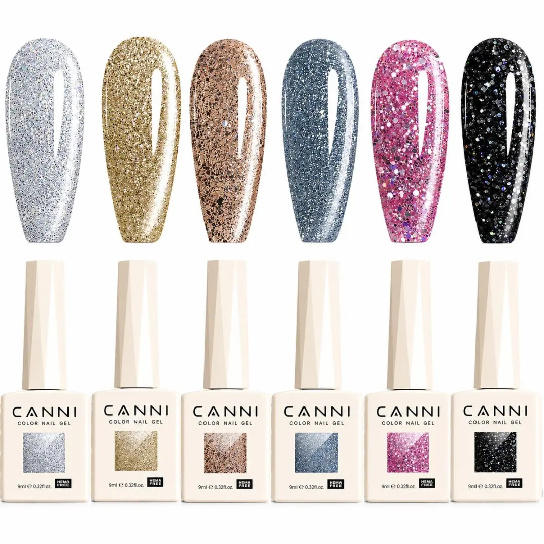 Canni Glitter Gellak Set