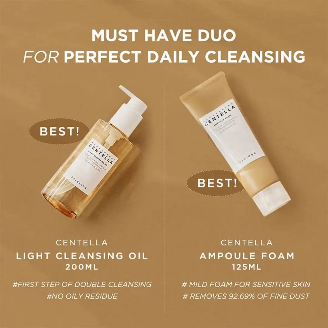 Skin1004 Madagascar Centella Double Cleansing Duo - 335ml