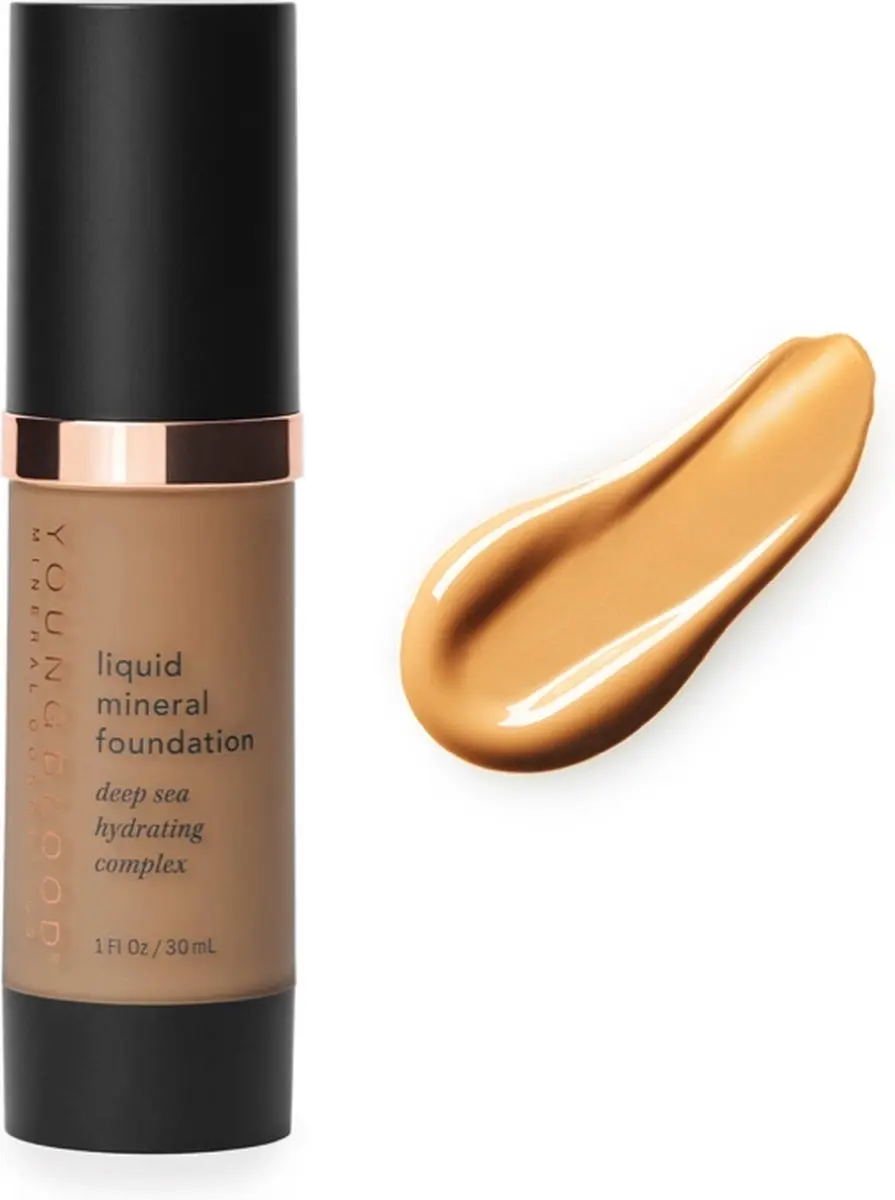 Youngblood Liquid Mineral Foundation Chestnut
