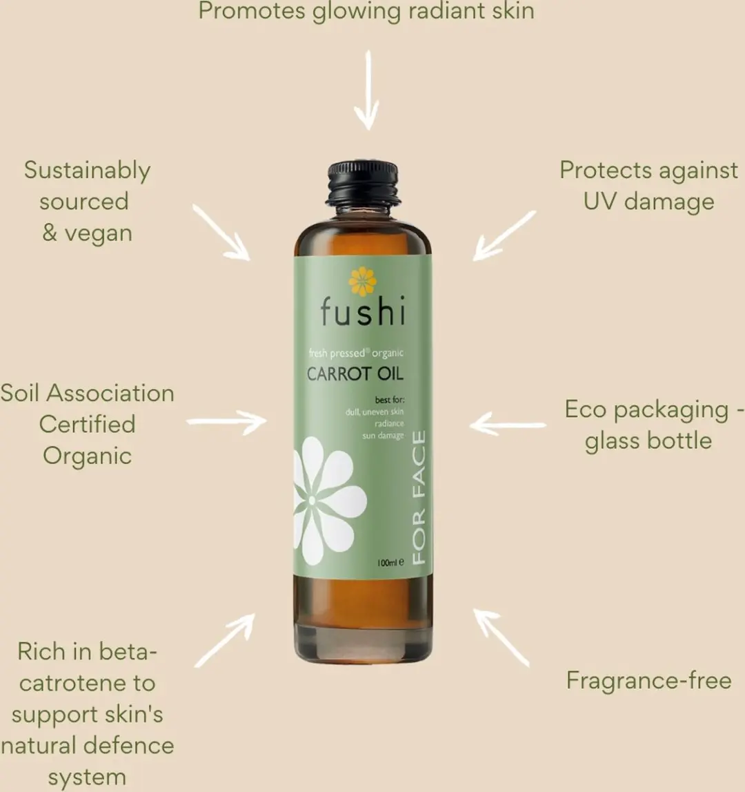 Fushi Carrot Oil Biologische Wortelolie 100ml