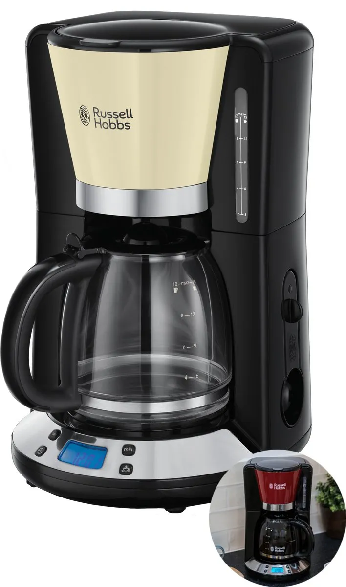 Russell Hobbs 24033-56 Koffiezetapparaat - 15 Kopjes 1,25L - Creme