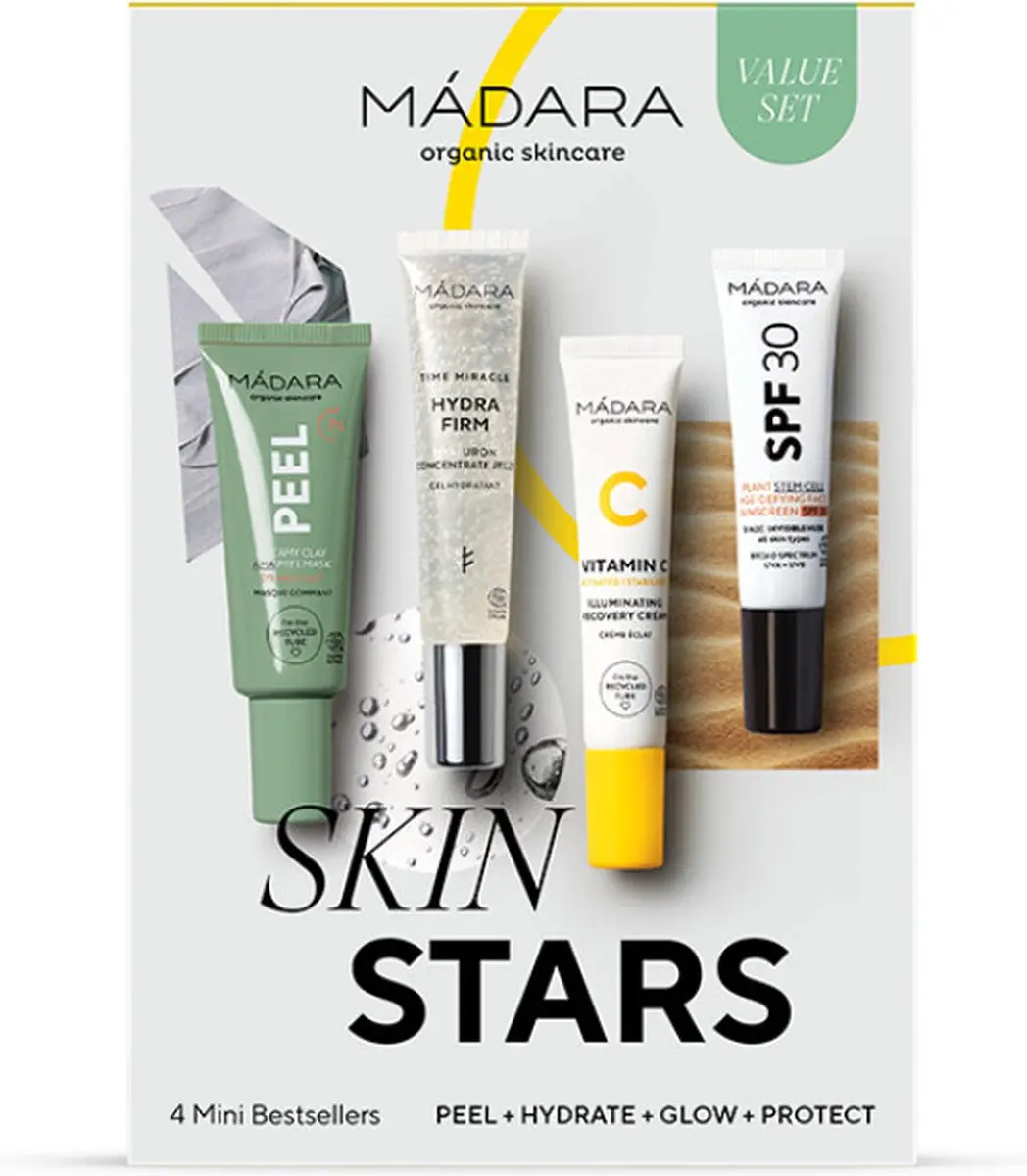 MÁDARA Skin Stars 4 Mini Bestsellers Set - 4ml