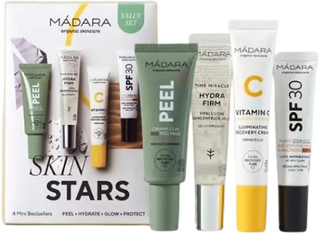 MÁDARA Skin Stars 4 Mini Bestsellers Set