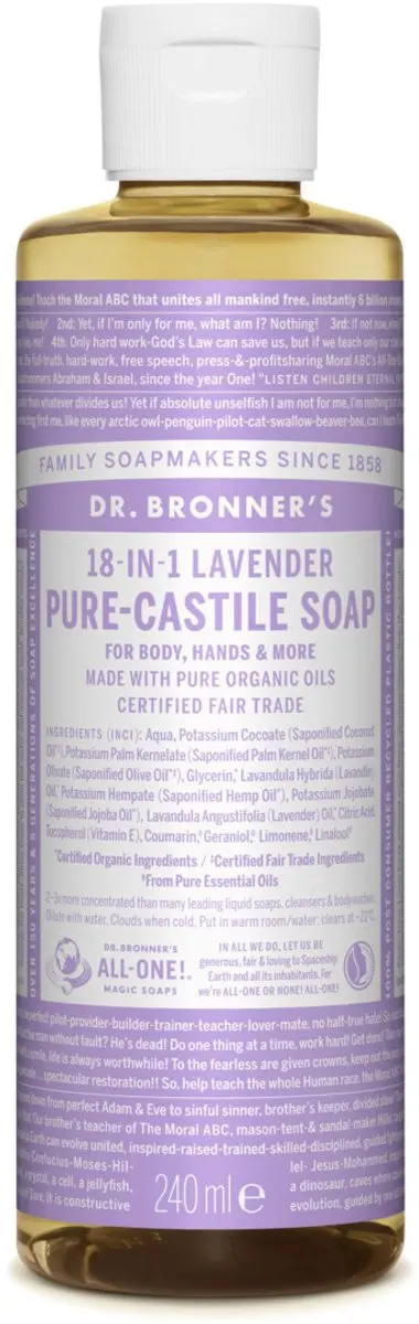 Dr. Bronner's Vloeibare Zeep Lavendel 240ml