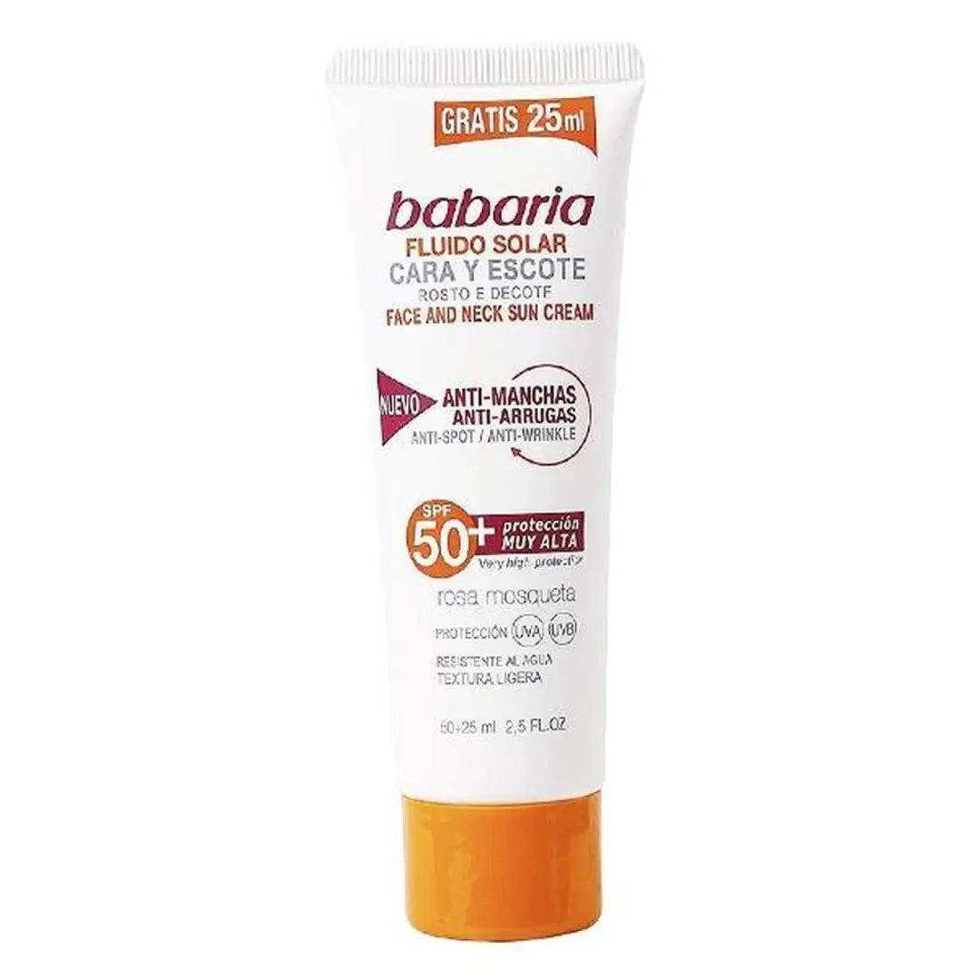 Babaria SOLAR ADN Sensitive Gezichtszonnecrème SPF 50 75ml