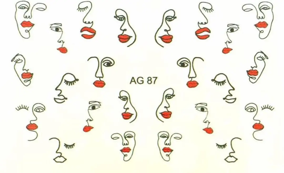 Korneliya Airbrush Waterdecal AG 087