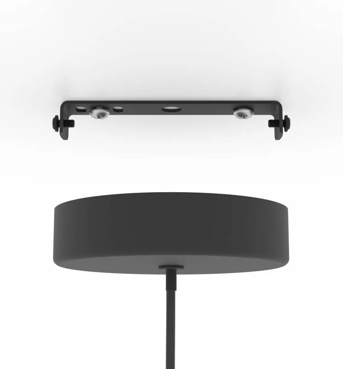 Eglo Almudaina LED Hanglamp - Ø4cm - Zwart