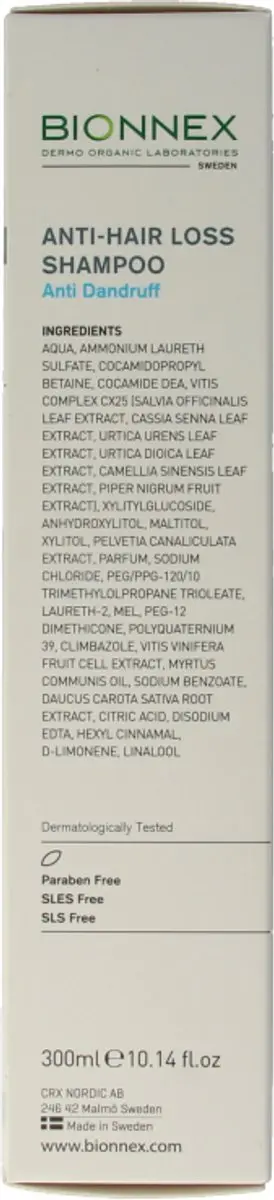 Bionnex Organica Anti-Haaruitval Shampoo 300ml