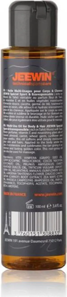 JEEWIN Tanning Oil 100ml - Tahitiaanse Monoi