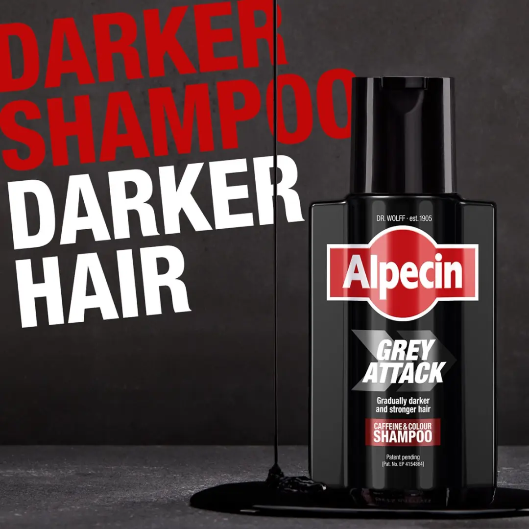 Alpecin Grey Attack Cafeïne Shampoo 2x200ml