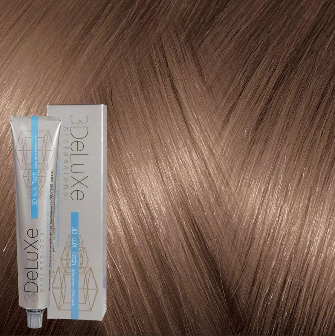 3Deluxe Haarverf Cream 7.32 Bruin - 100ml