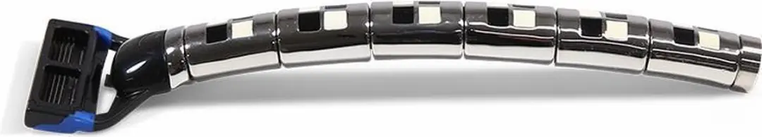 GLADDERR Formula 1 Scheermes - 5 Bladen Blauw/Zilver/Zwart