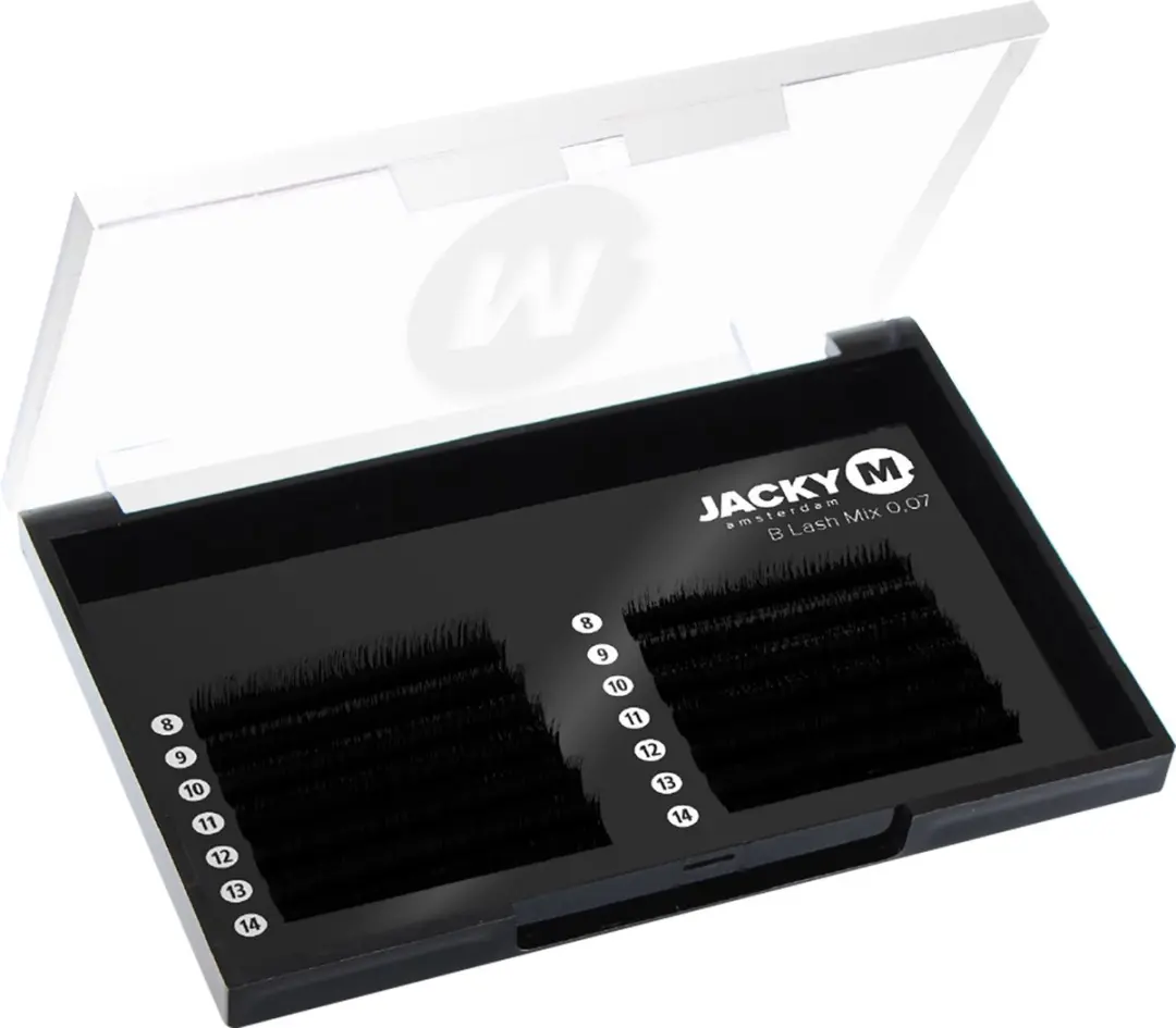 Jacky M. Lashes Nepwimpers J Curl Mix 0,07mm