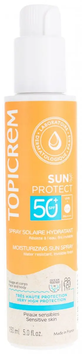 Topicrem Sun Protect Hydraterende Zonne Spray SPF50+ 150ml